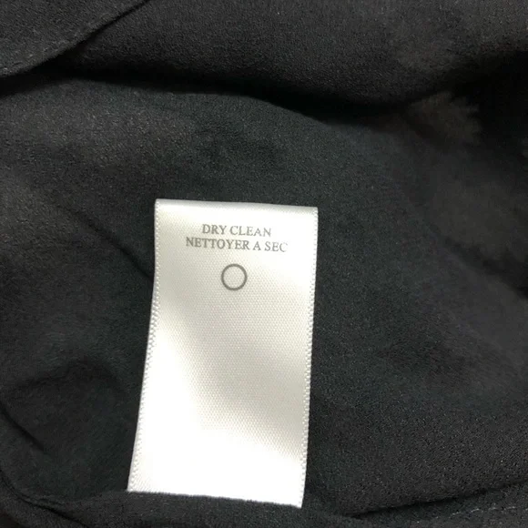 A.L.C. Silk Chiffon Handkerchief Hem Dress 0 - Picture 9 of 9